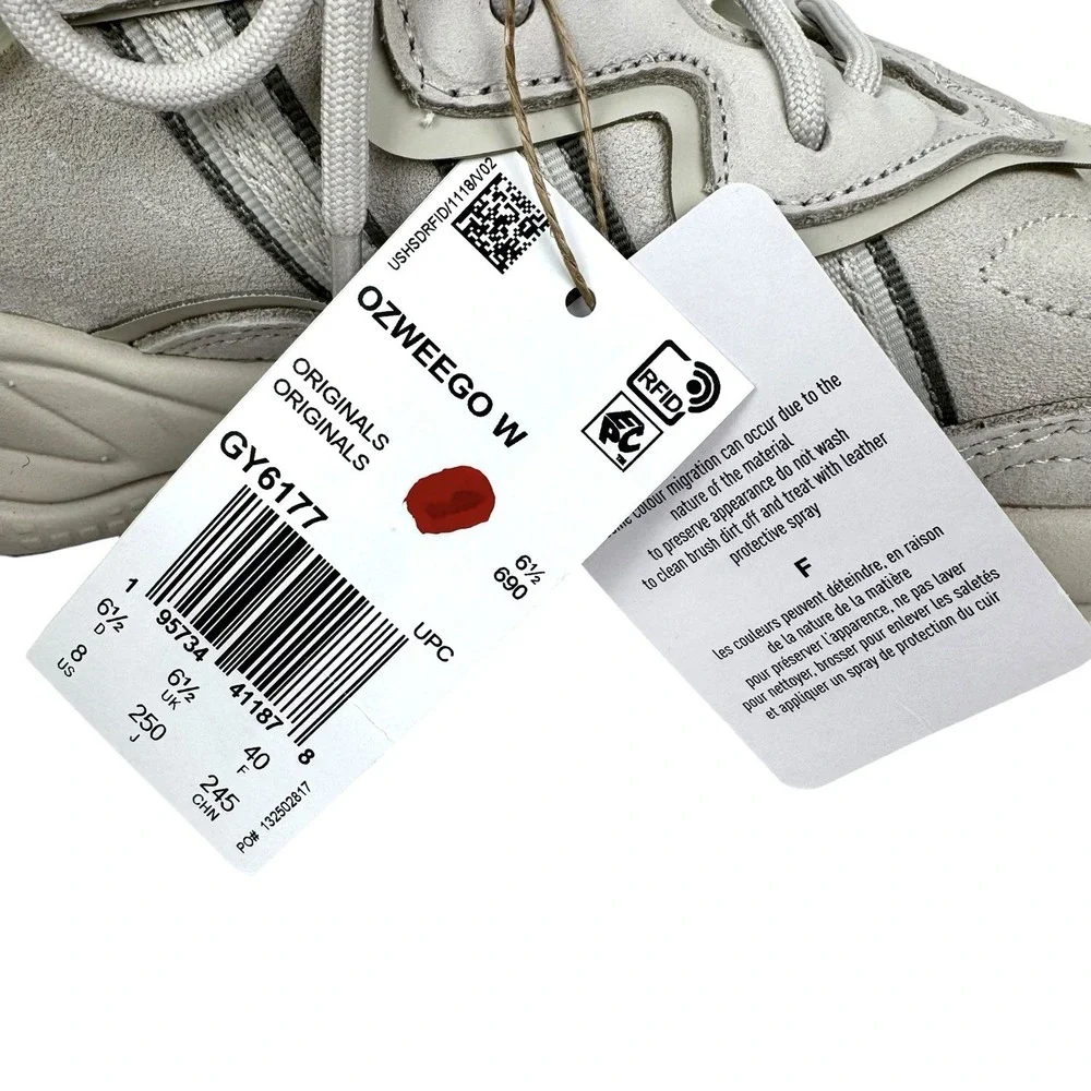 NEW Adidas Ozweego Originals Womens Sneakers US 8 Beige Neutral Athletic Comfort